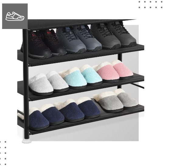 Cuier Haine Cu Suport Pantofi, Design Loft/Industrial