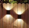 Set 6 Lampi Solare de Perete Decorative , Ip65 Rezistenta la Apa, Lumina Calda