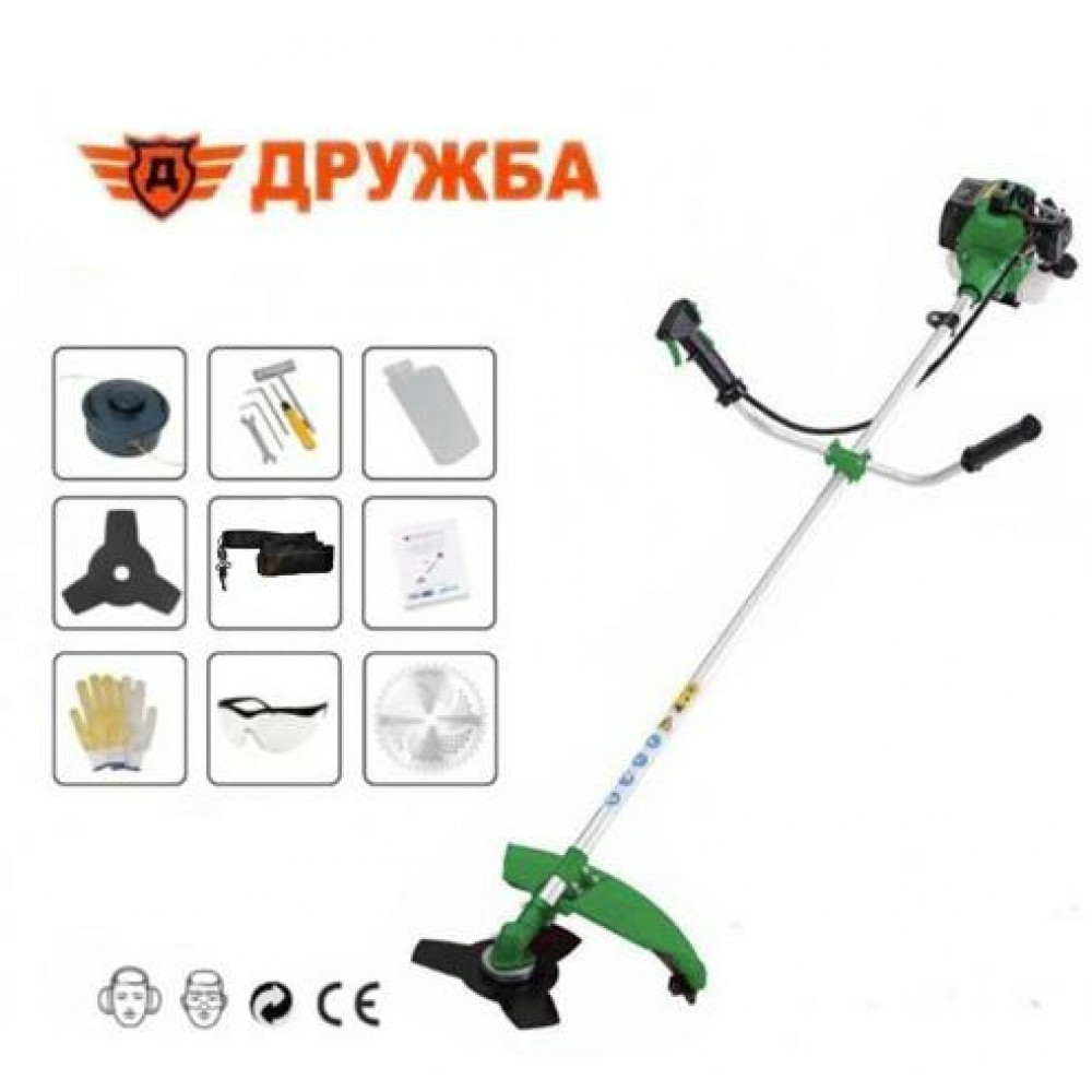 Motocoasa BCDR-01 Profesionala cu motor de 68cc si putere de 4,7cp + 8 ACCESORII CADOU